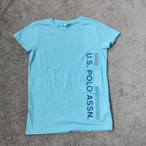U.S. Polo Assn. Boy's Turquoise Tshirt Size 12 Years Old
